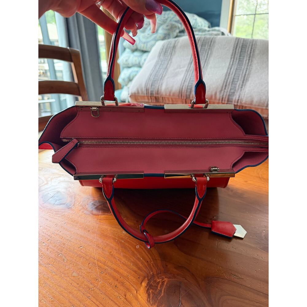 Fendi 3 Jours Rare Colorblock Orange/Pink/Blue EUC - Picture 14 of 15